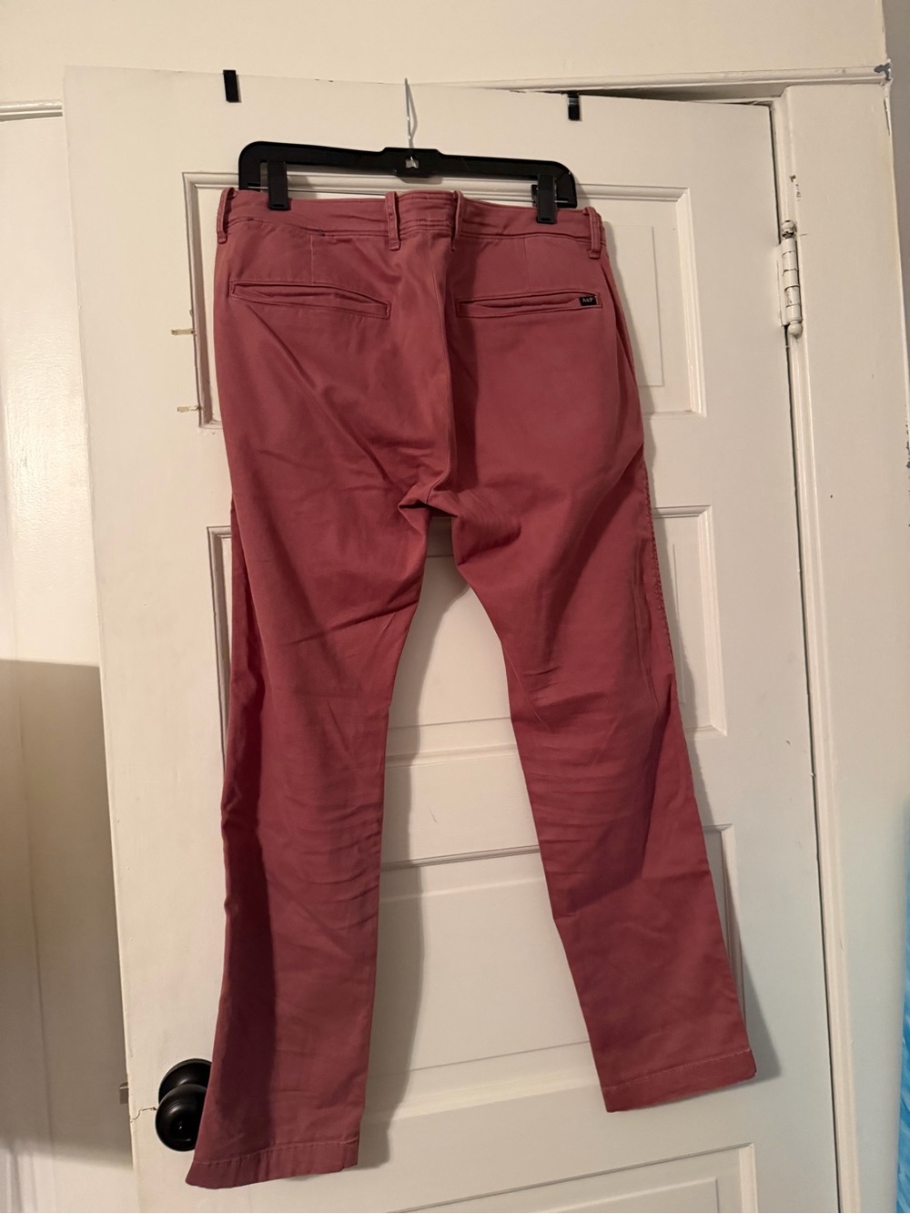 Abercrombie & Fitch Men's Pink, Plum & Orange Chino Pants COMBO PACK - Picture 4 of 11